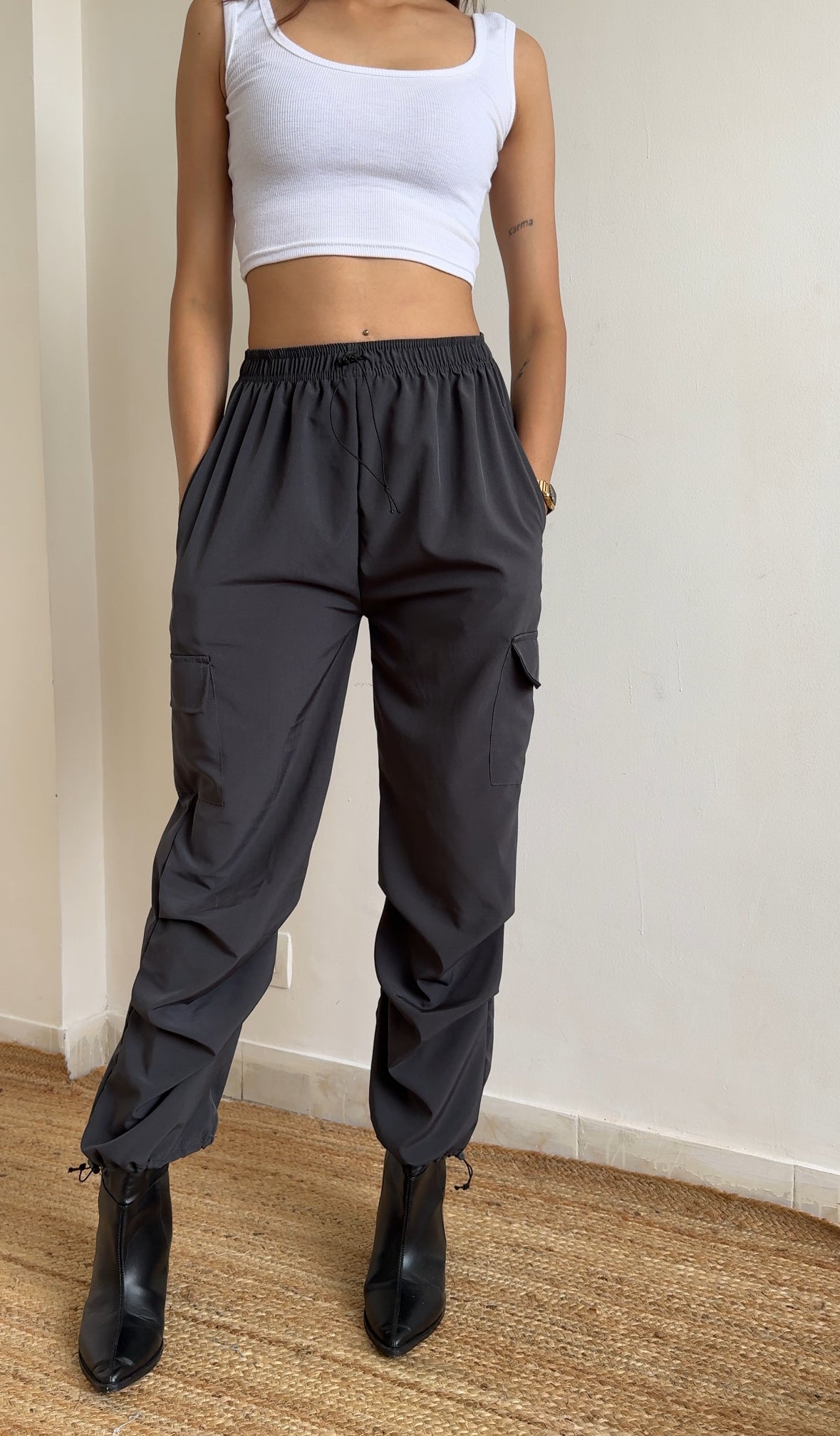 Trendy Parachute Pants