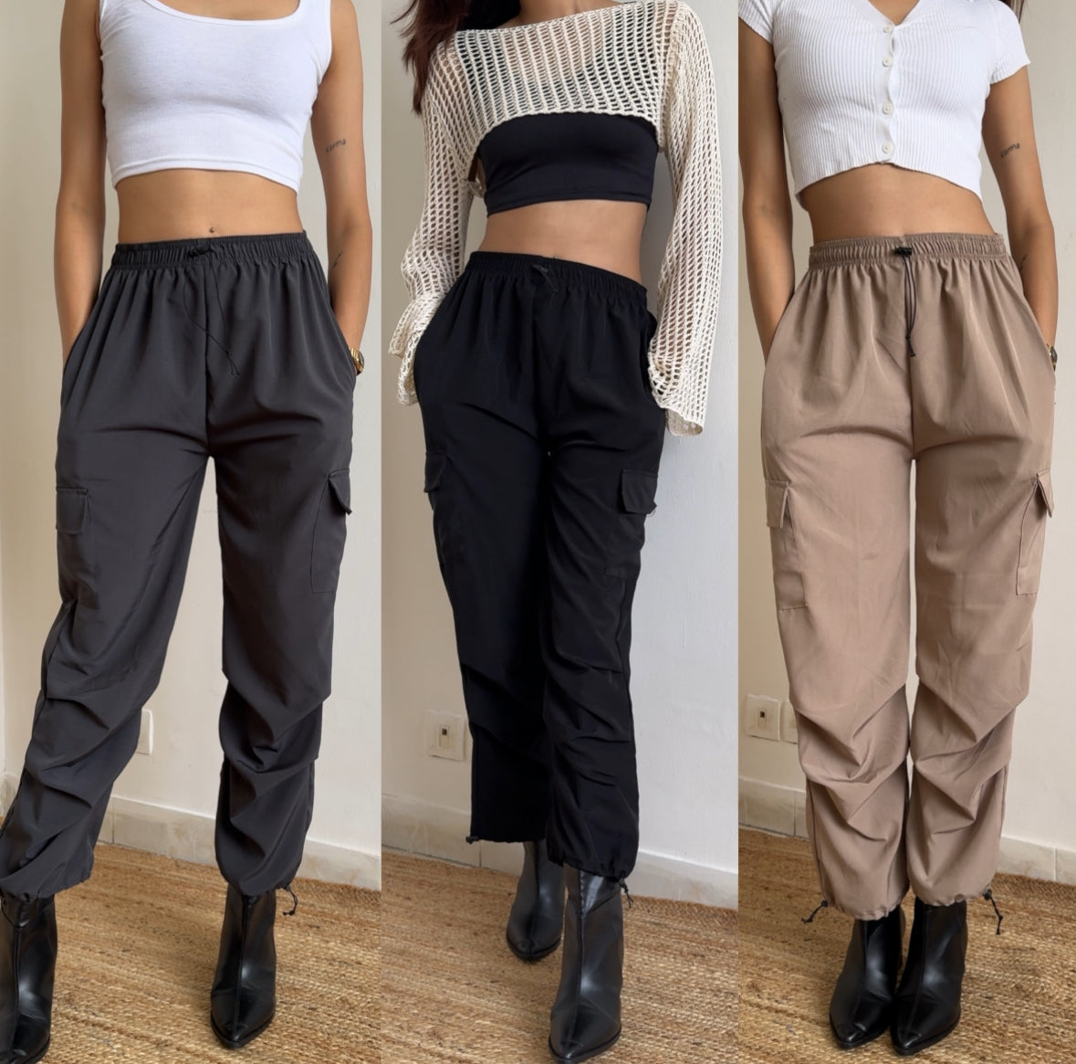 Trendy Parachute Pants