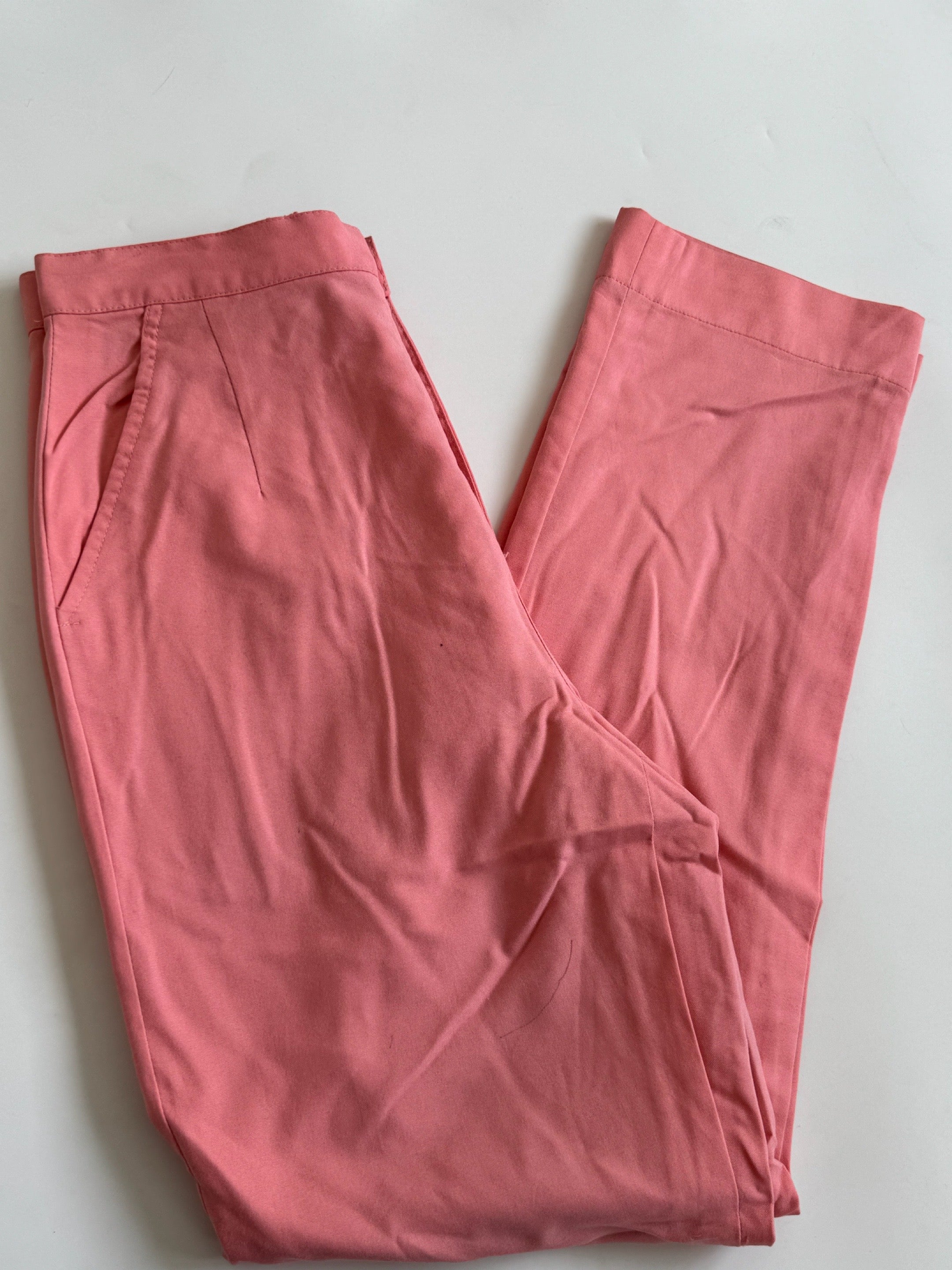 Coral Pink Trouser Pants - 26/28"