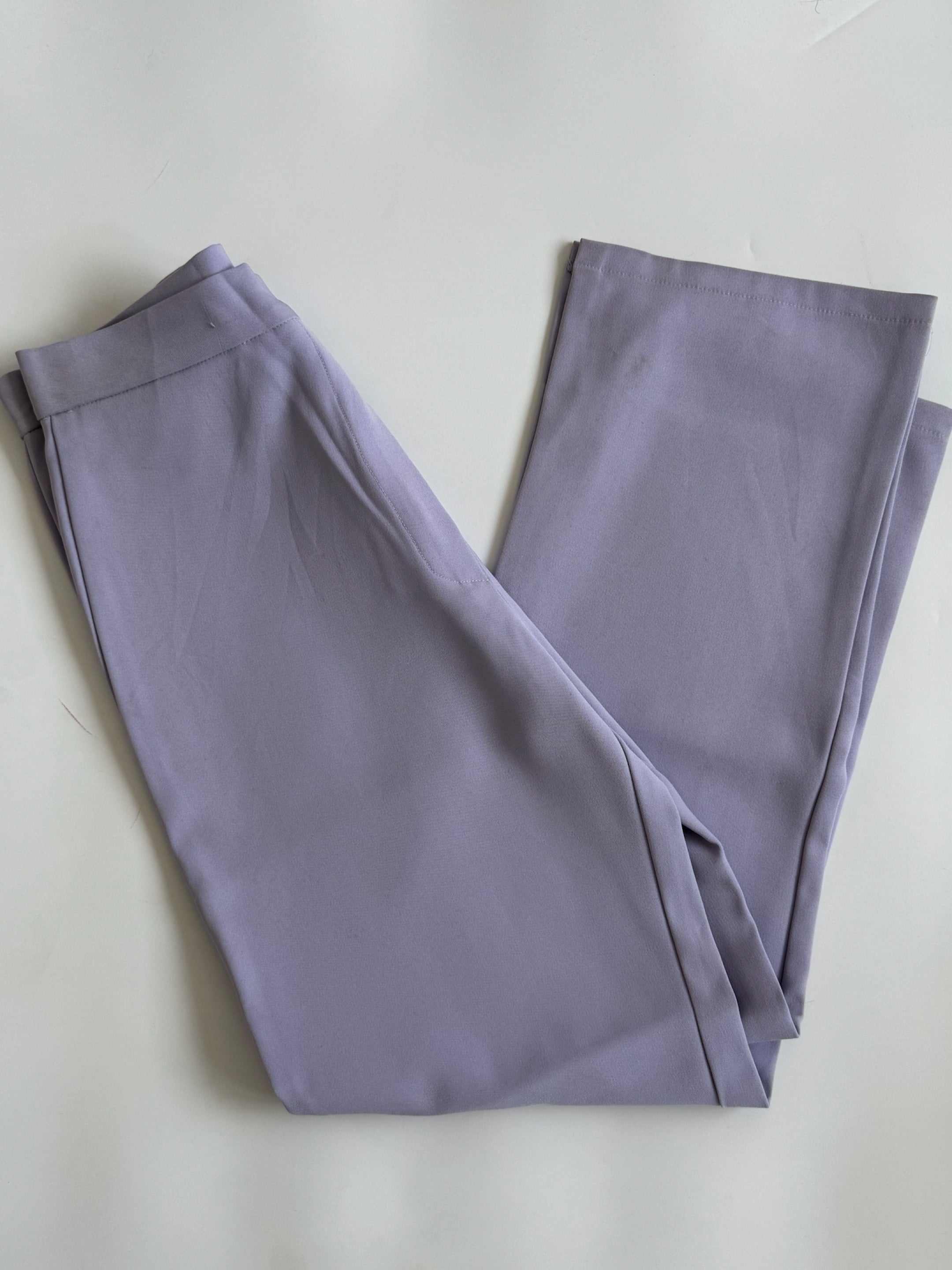 Solid Lavender Trouser Pants - 24"