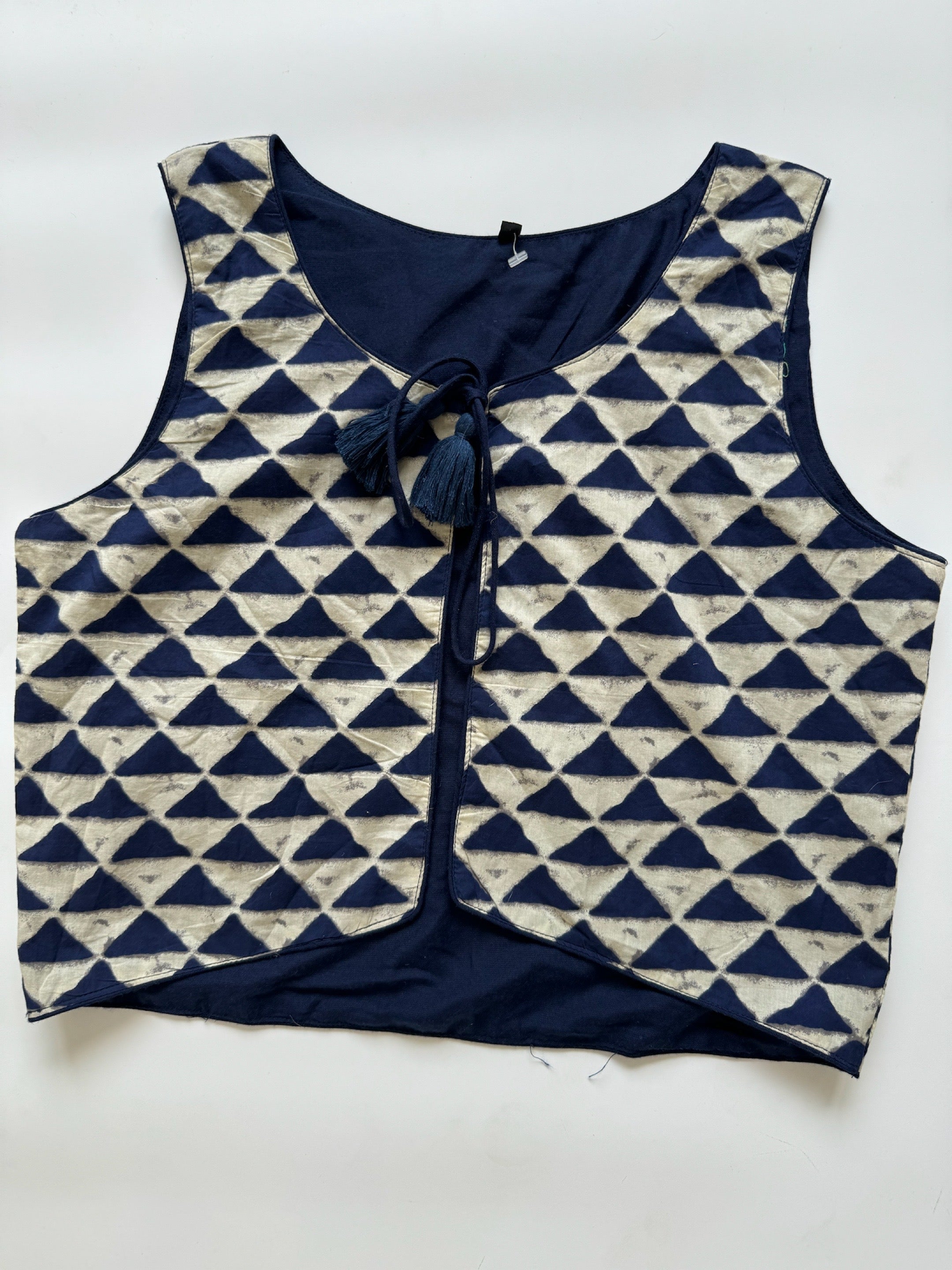 Blue Desicore Waistcoat