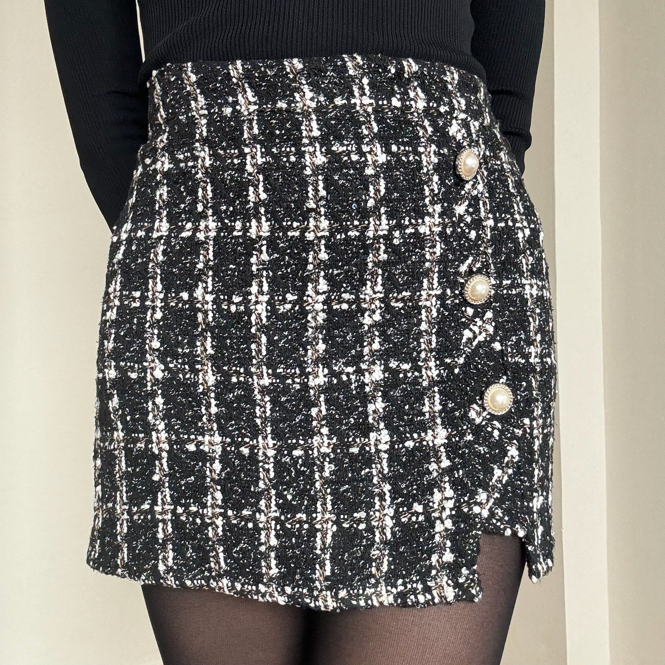 BW Tweed Checkered Skirt 02 -  26