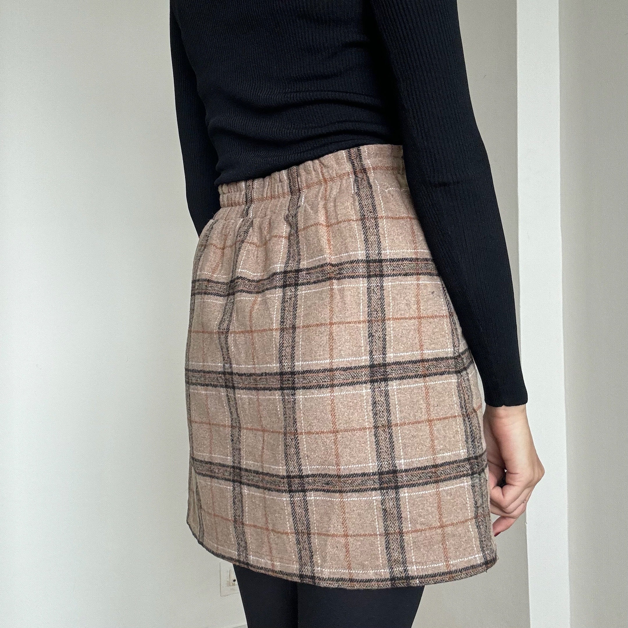 Brown Plaid Skirt 03 - 24/28