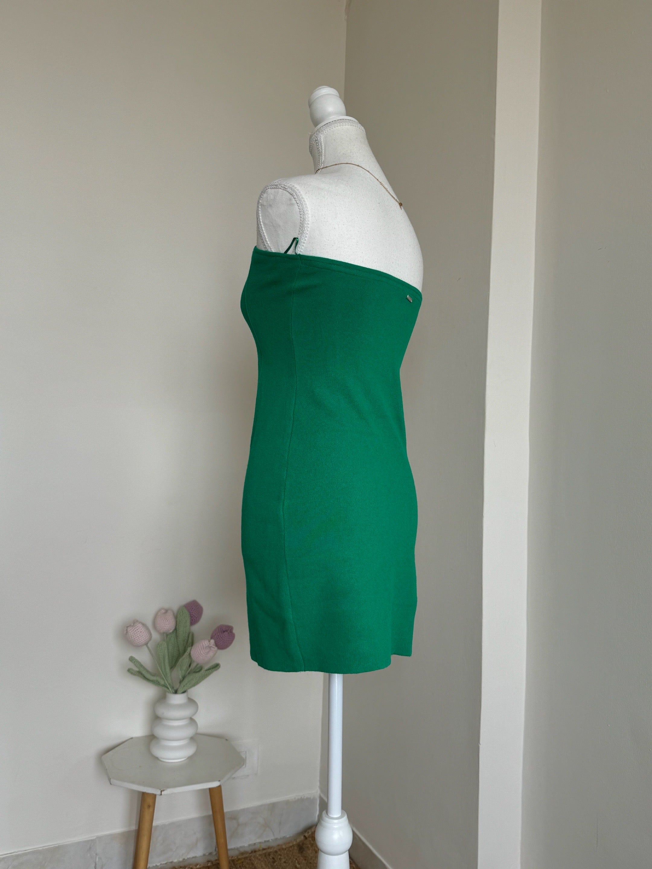 Green  Tube Bodycon Dress