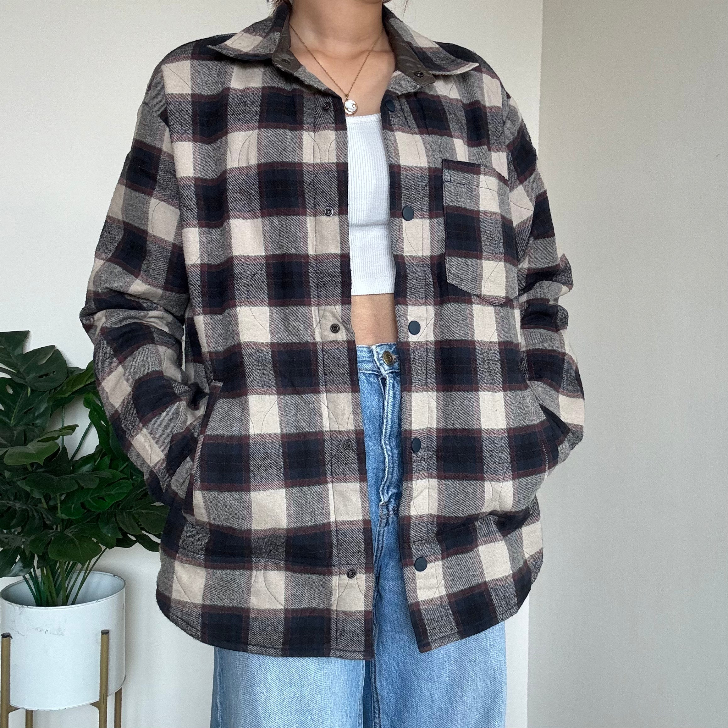 ZARA Checkered Shacket - 03