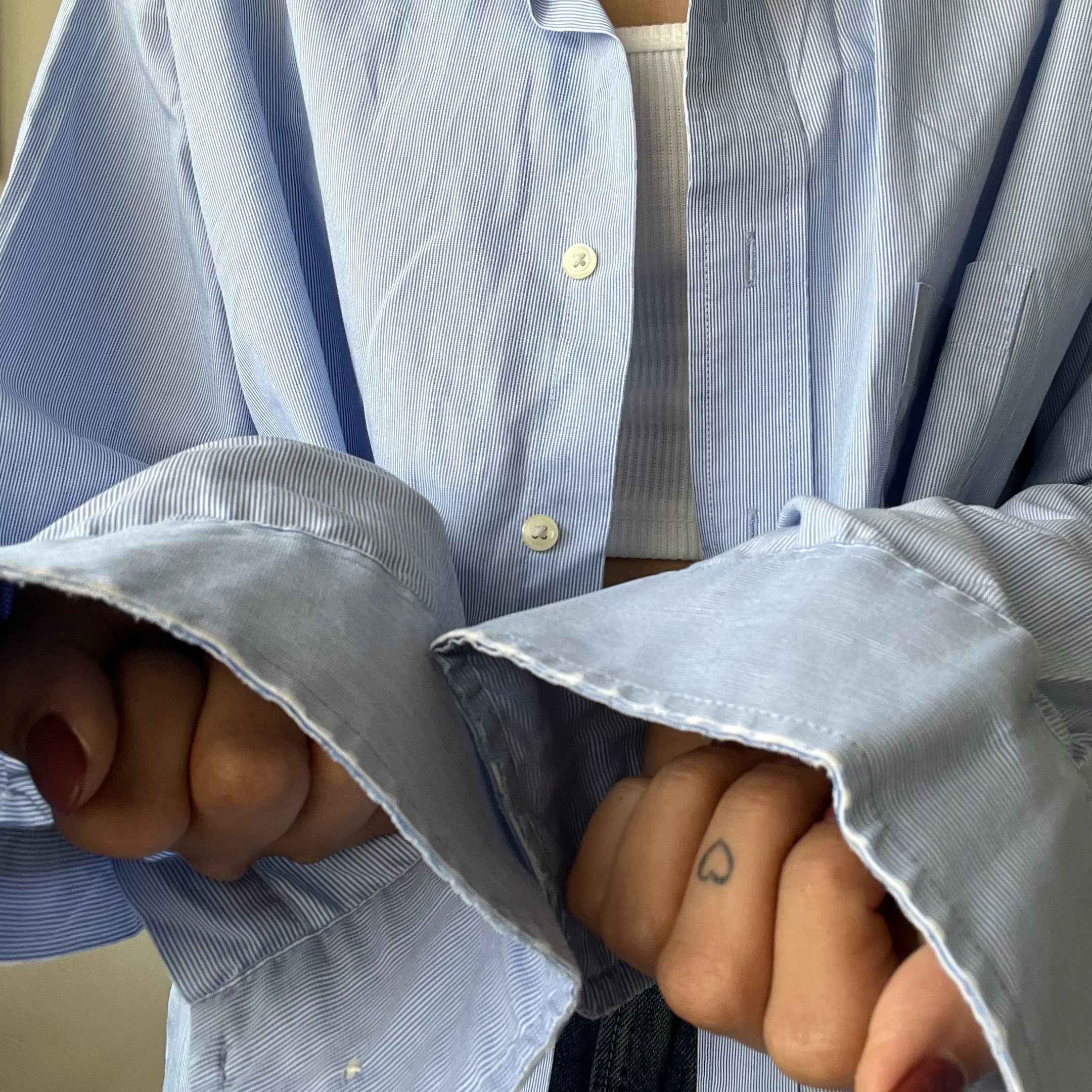 Powder Blue Long Shirt - Eagle