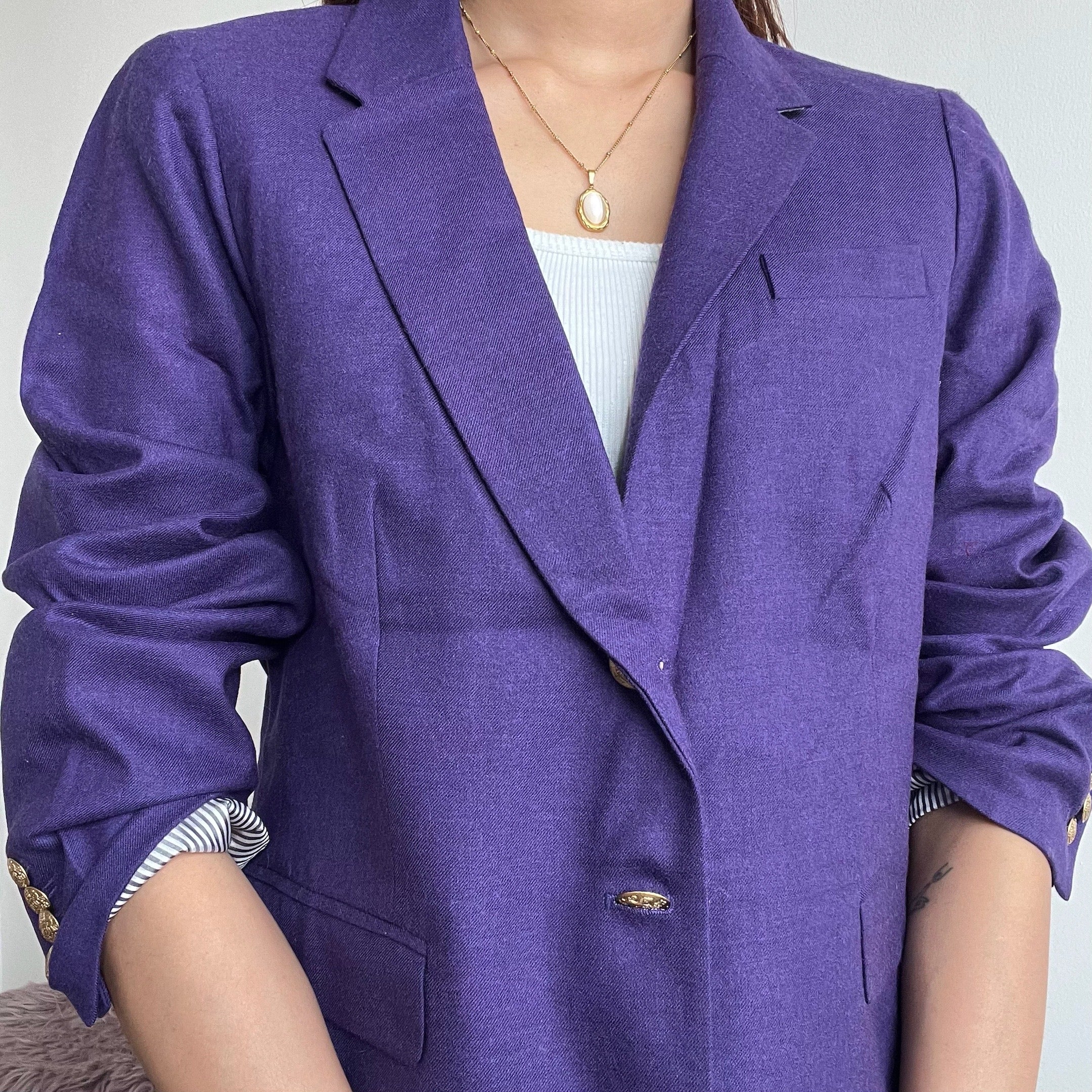 JCREW Purple Blazer