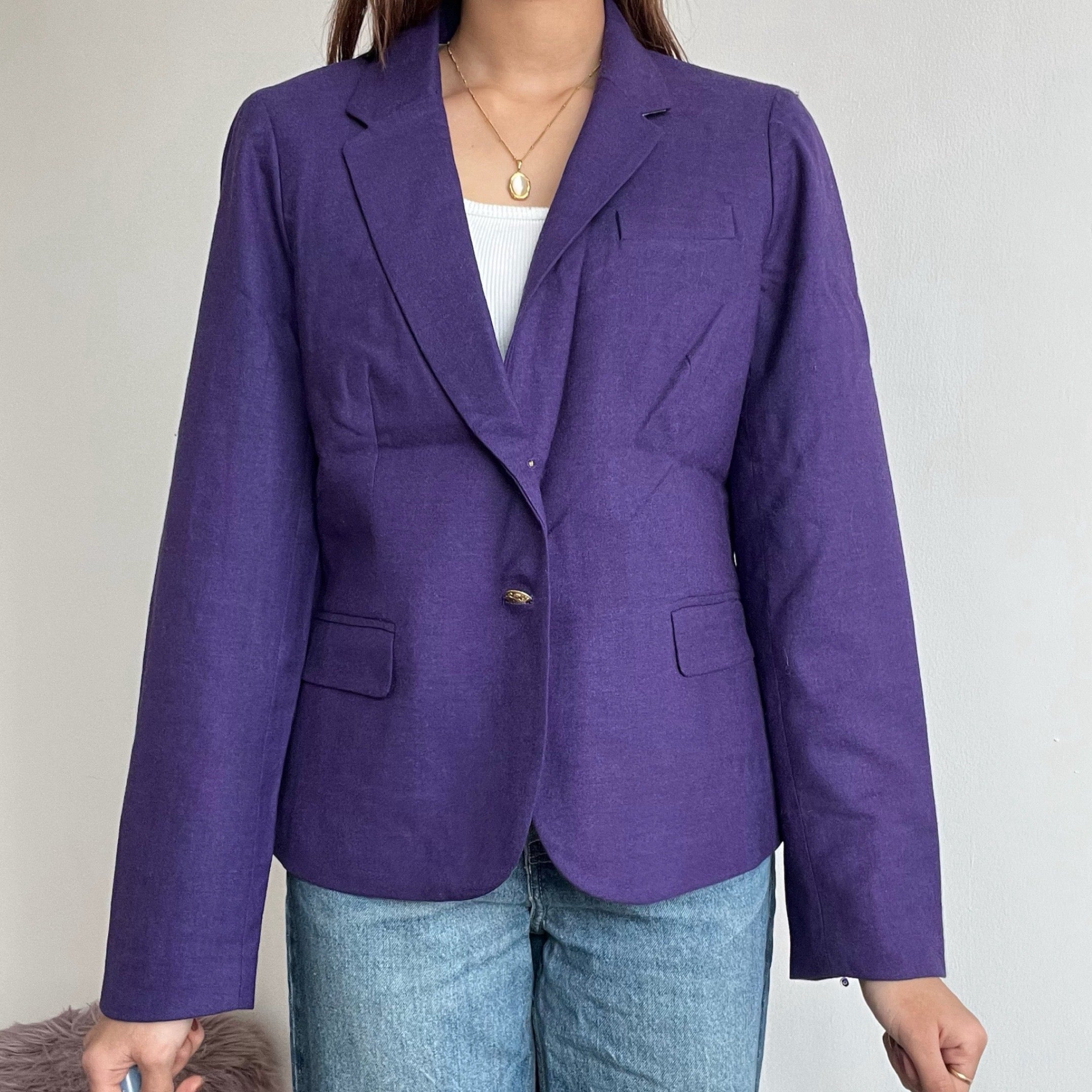 JCREW Purple Blazer