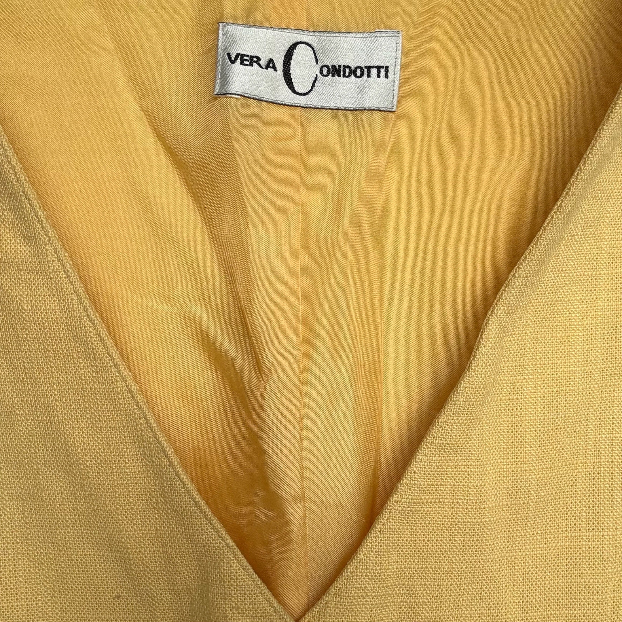 Solid Yellow Waistcoat