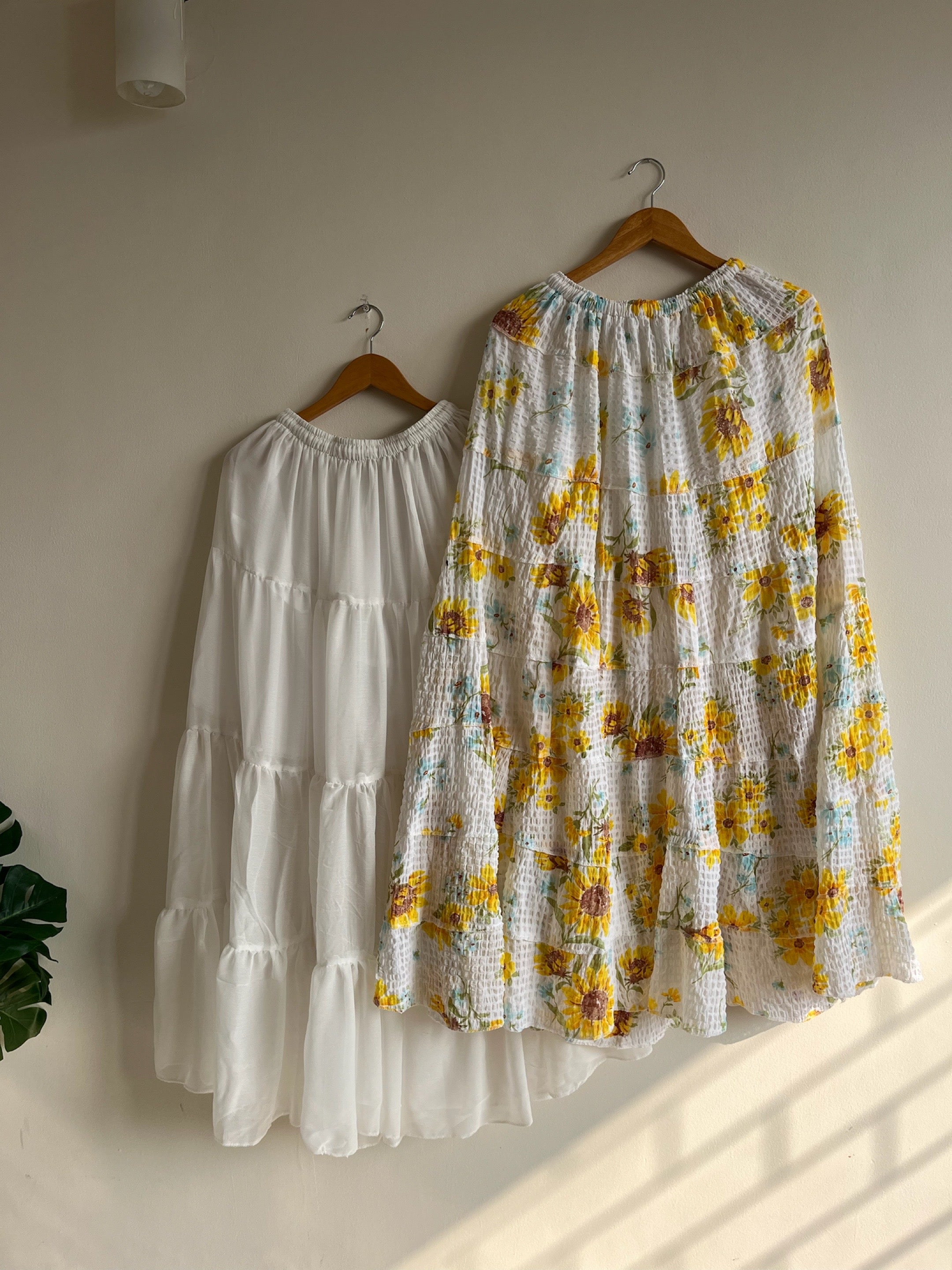 Sunflower Long Maxi Skirt