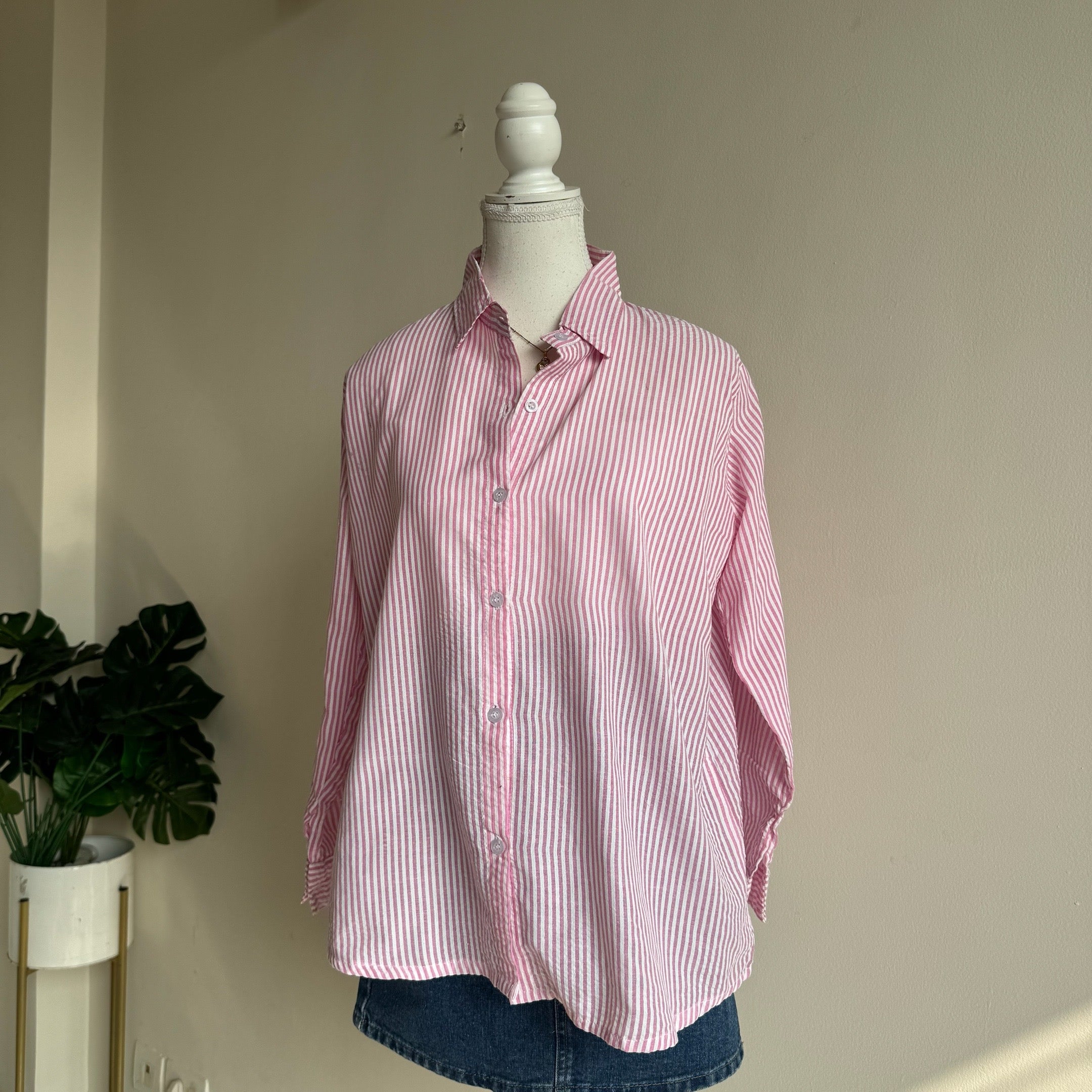 Pink Stripped Shirt - 04