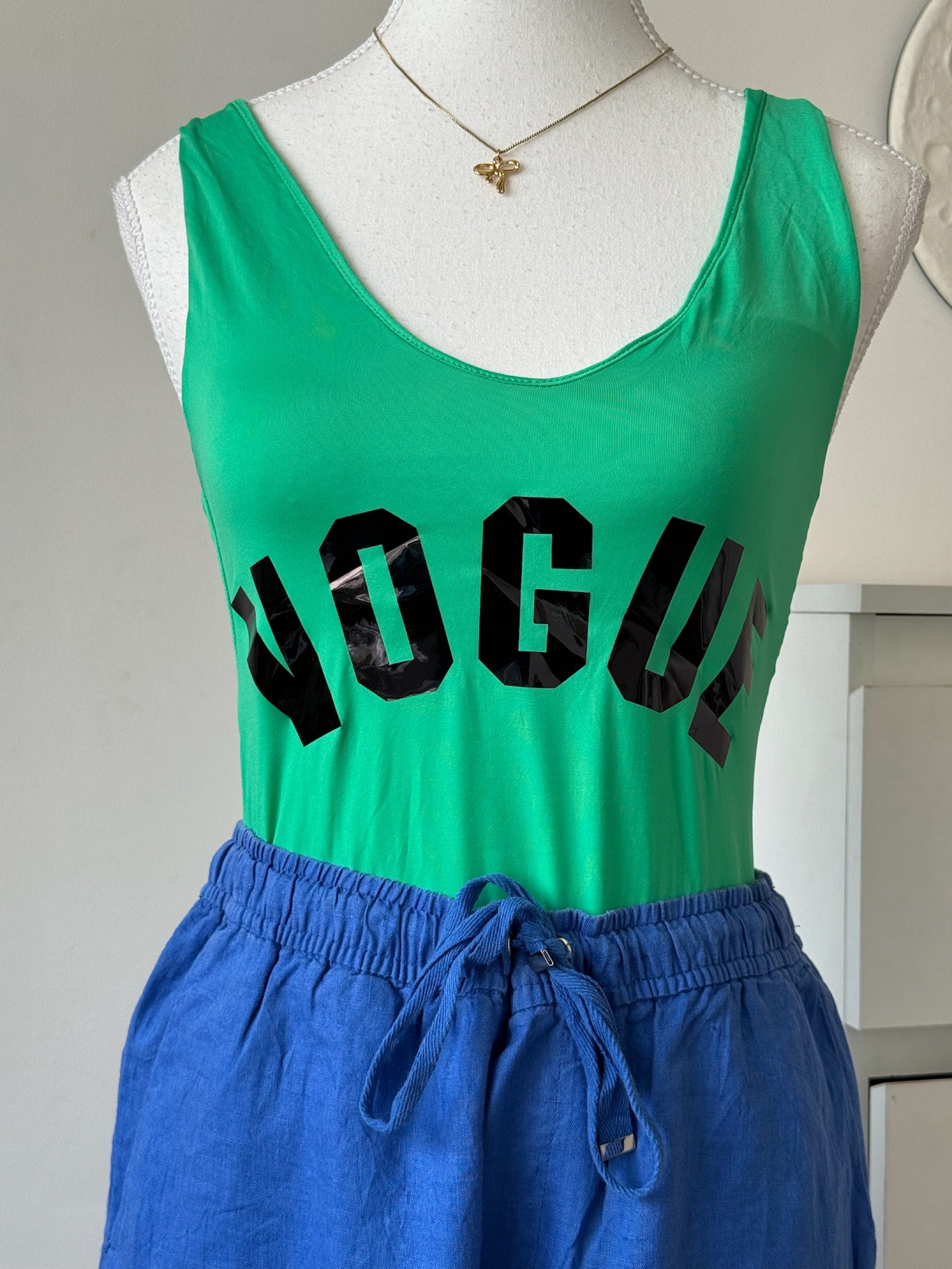 vogue Green Bodysuit