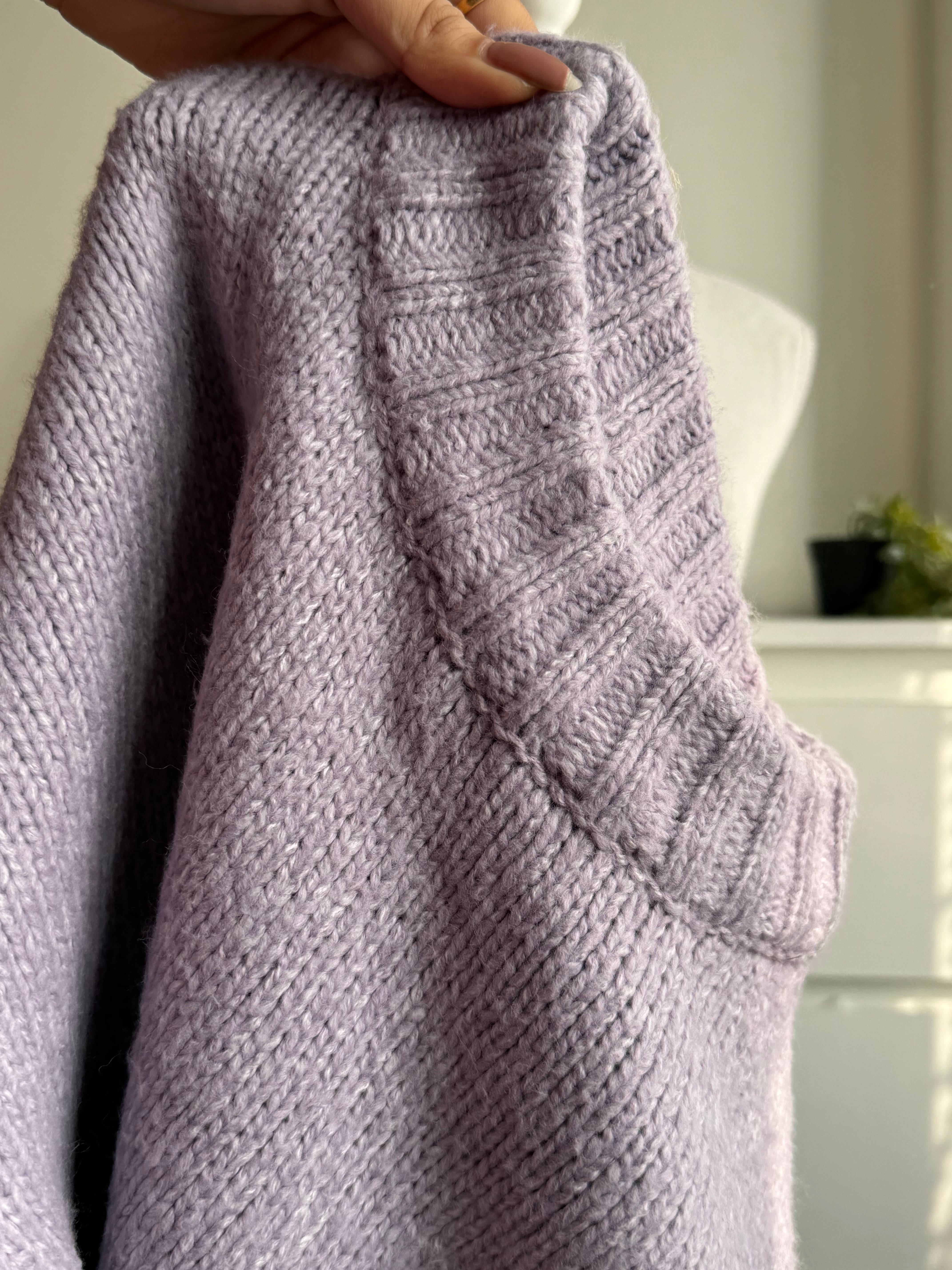 Lavender Crewneck Sweater