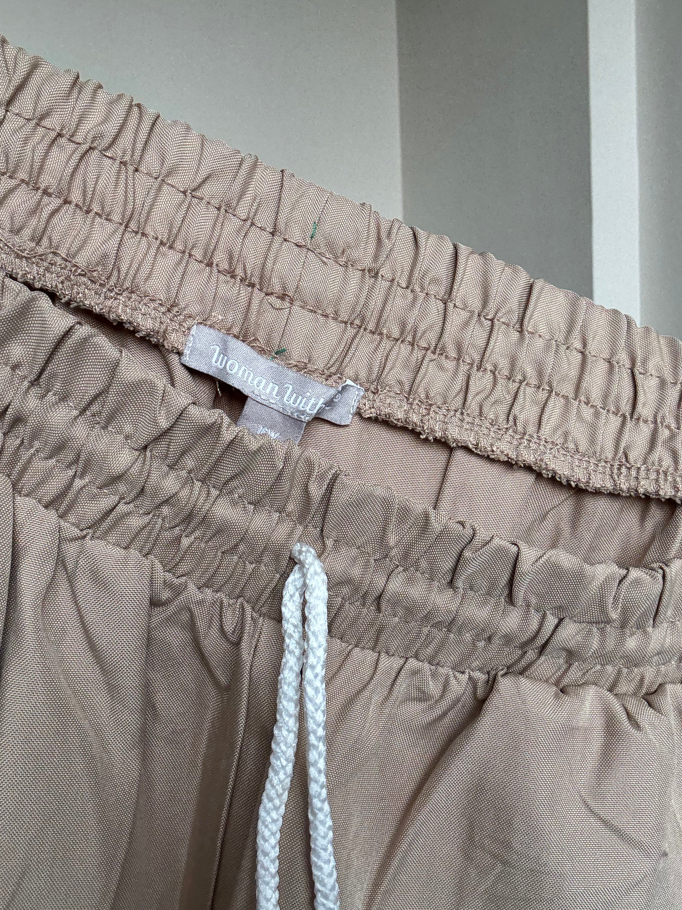 Beige Casual Pants - 32/38