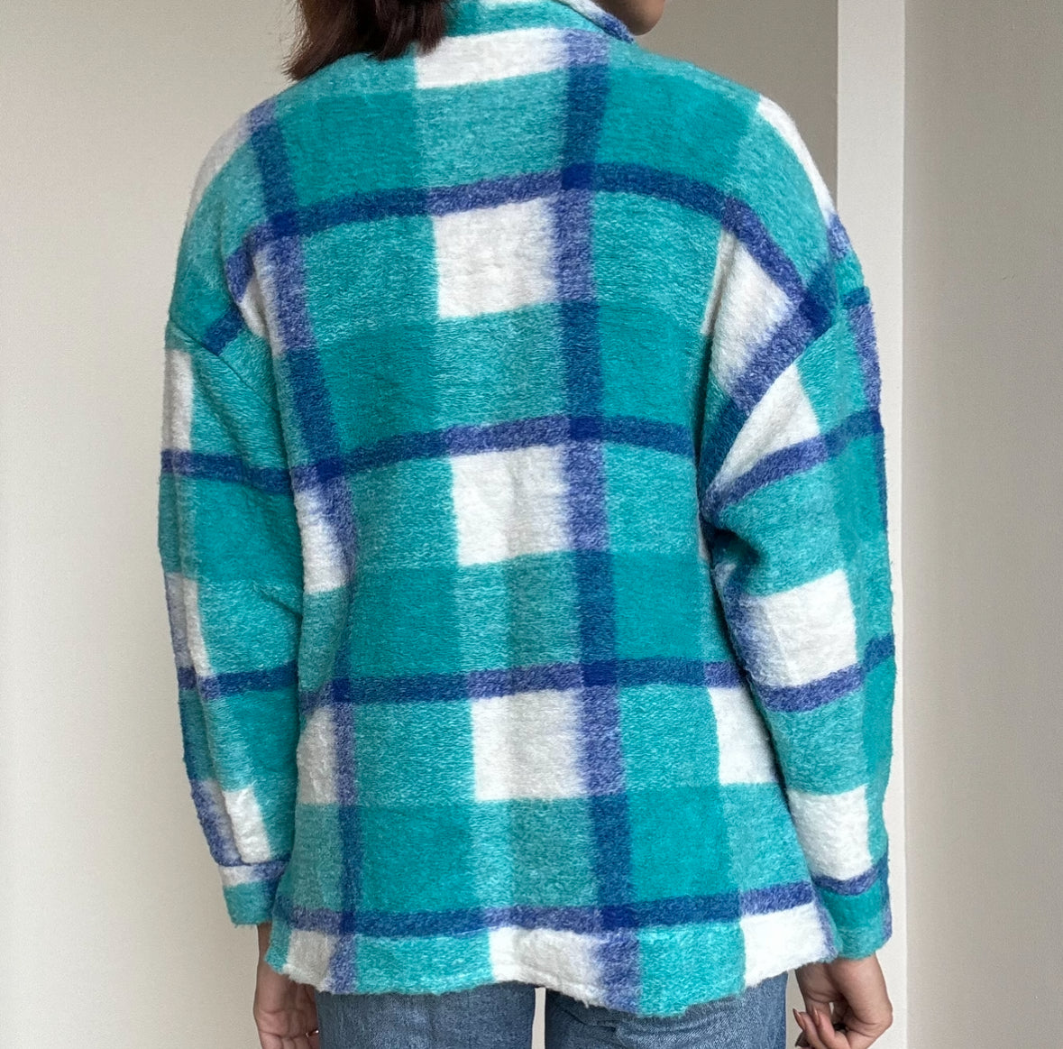 Blue Checkered Shacket - 18