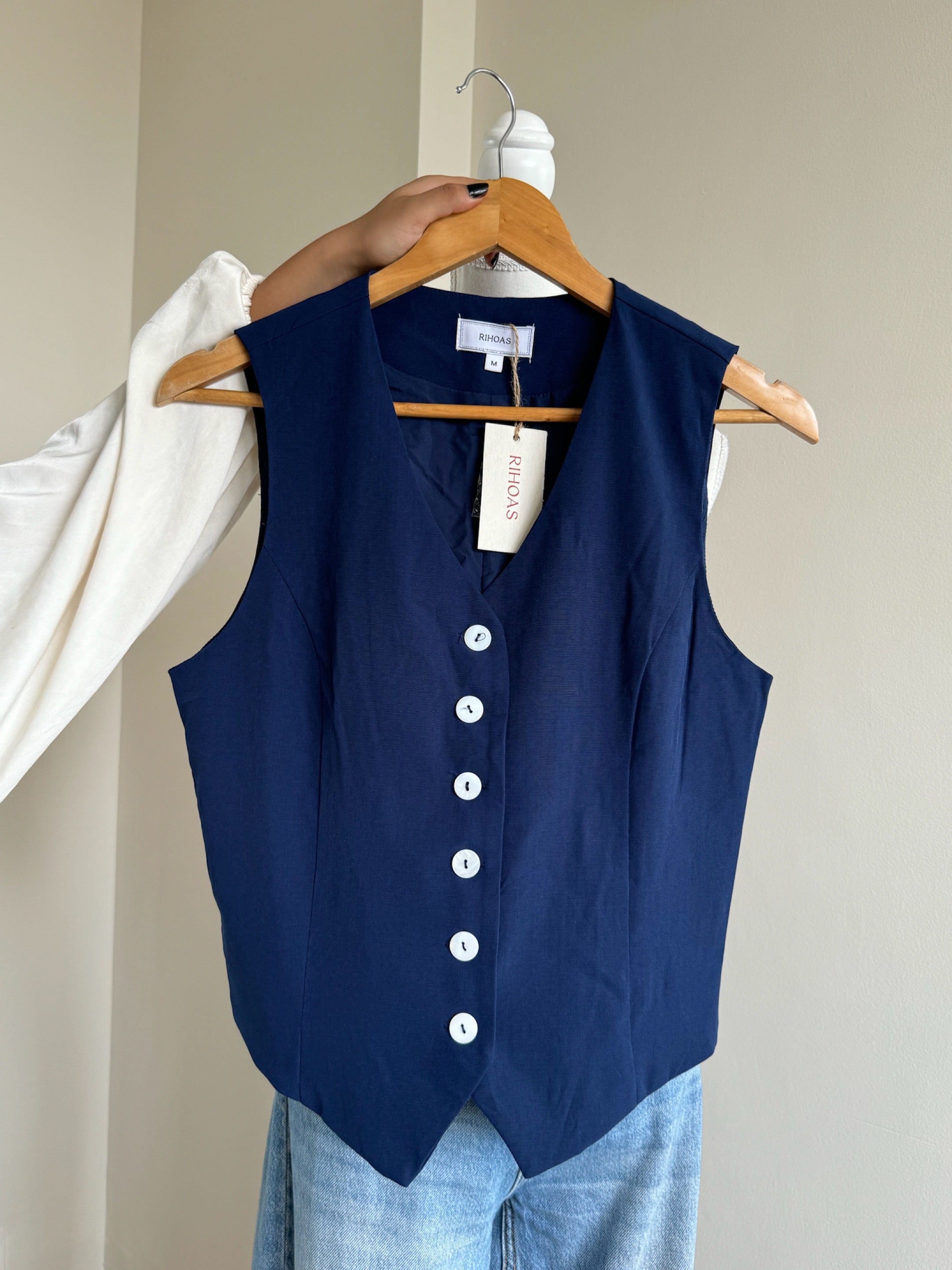 Royal Blue Waistcoat  - R