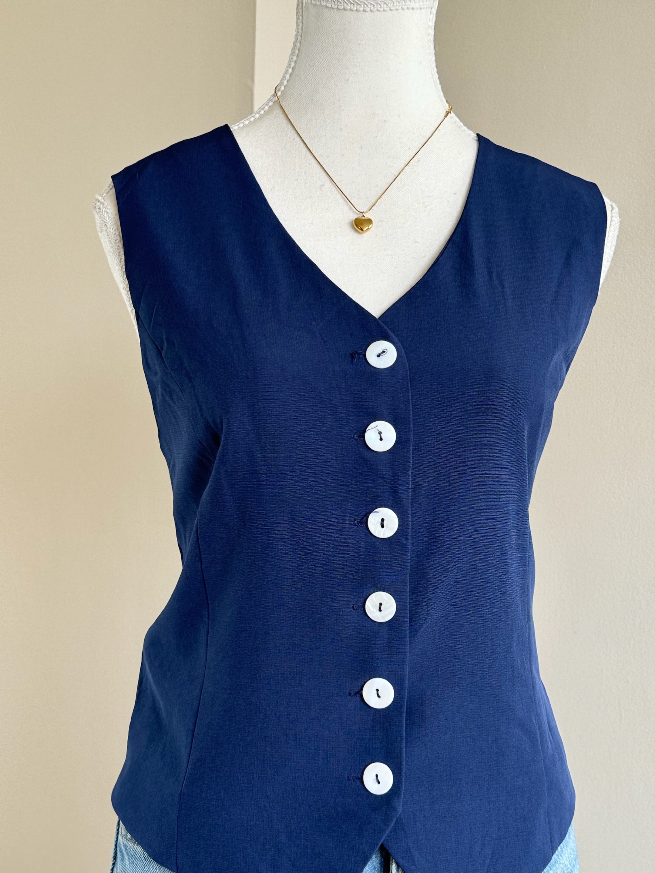 Royal Blue Waistcoat  - R