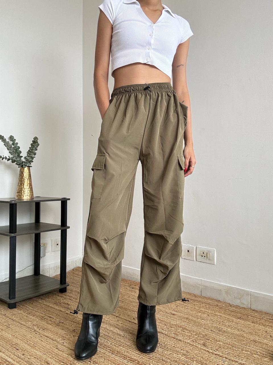 Trendy Parachute Pants